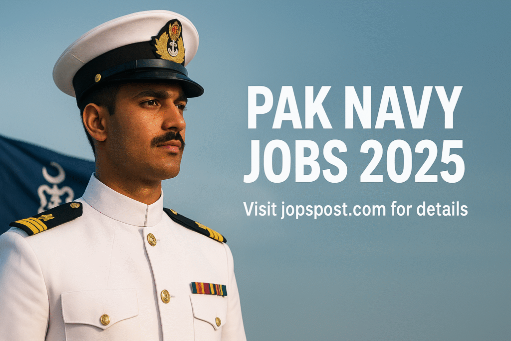 Pak Navy Jobs 2025 – Apply Online Now and Join Pakistan Navy