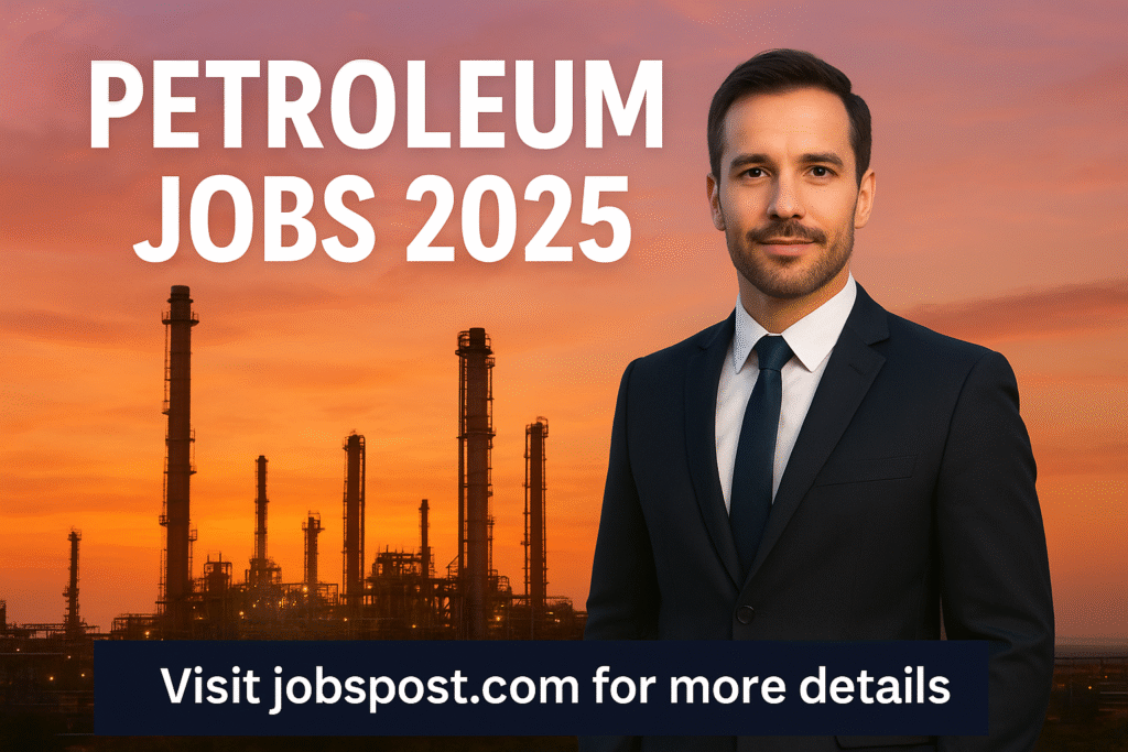 Petroleum Jobs 2025 – Apply Online for 500 New Vacancies