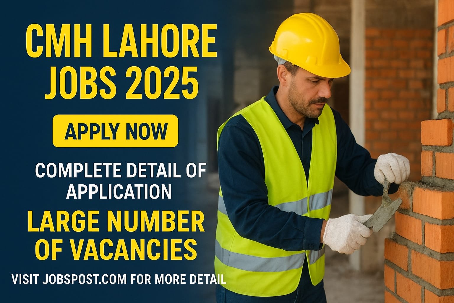 CMH Lahore Jobs 2025 | Register Now for latest Job